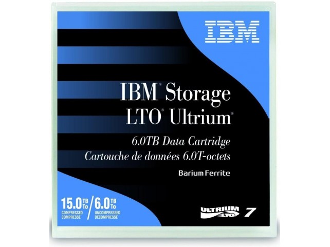IBM Media Tape LTO7  LTO Ultrium 7 Data Cartridge,