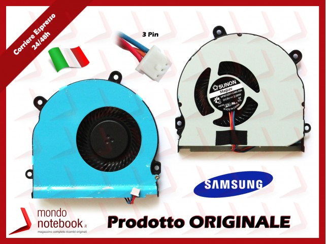 Ventola Fan CPU SAMSUNG Np355v4x Np355v4c Np350v5c Np355e4c Ventola Fan CPU SAMSUNG Np355v4x Np355v4c Np350v5c Np355e4c
