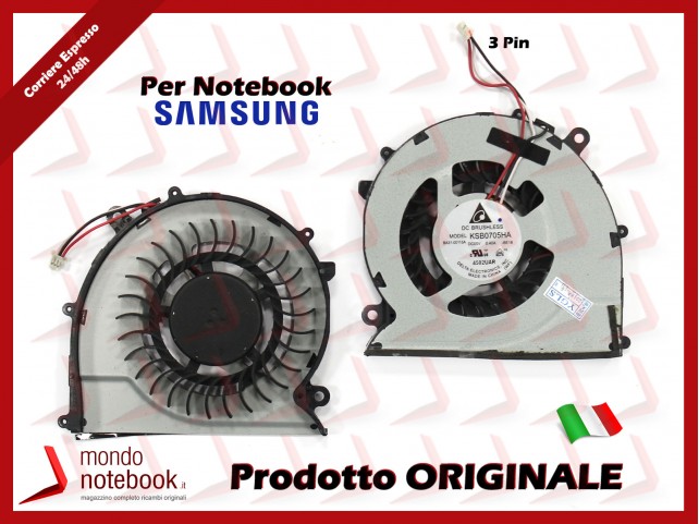 Ventola Fan CPU SAMSUNG NP370R4E NP370R5E NP450R4V NP510R5E NP470R5E Ventola Fan CPU SAMSUNG NP370R4E NP370R5E NP450R4V NP510R5E NP470R5E