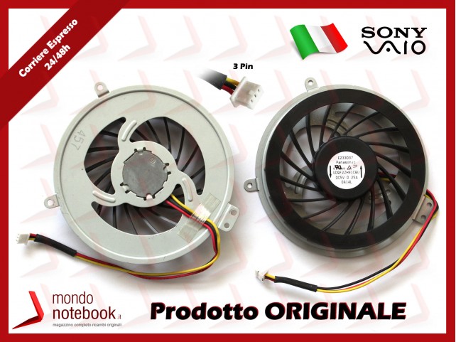 Ventola Fan CPU SONY VPC-EH VPC-EJ Series Ventola Fan CPU SONY VPC-EH VPC-EJ Series