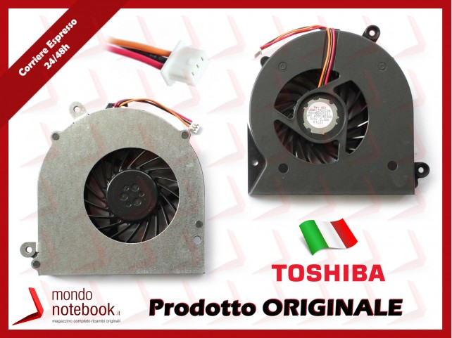 Ventola Fan CPU TOSHIBA Satellite A500 A500D A505 (i7 Cpu)(Versione 2) Ventola Fan CPU TOSHIBA Satellite A500 A500D A505 (i7 Cpu)(Versione 2)