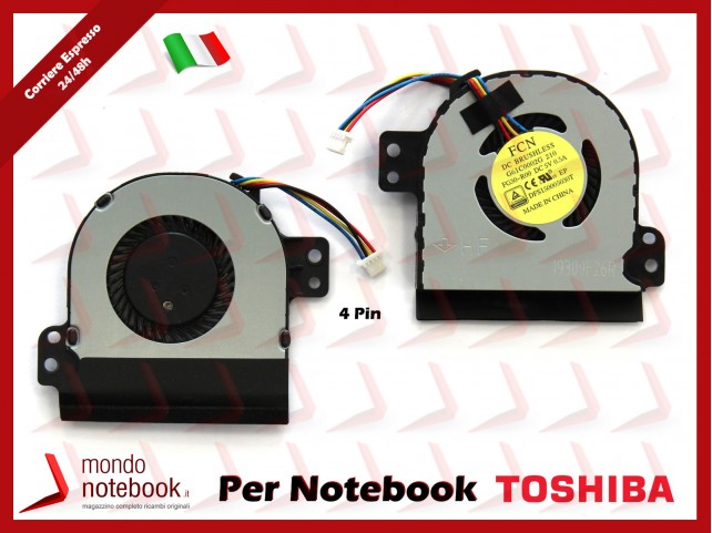 Ventola Fan CPU TOSHIBA Satellite C50 R50-B Ventola Fan CPU TOSHIBA Satellite C50 R50-B
