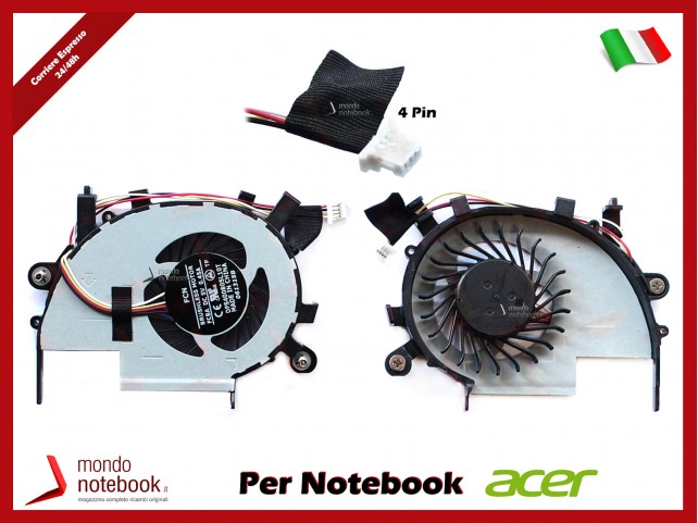 Ventola Fan GPU ACER Aspire V5 V5-572 V5-472 (per GPU) Ventola Fan GPU ACER Aspire V5 V5-572 V5-472 (per GPU)