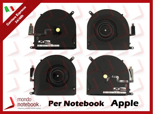 Ventole Dual Fan APPLE MacBook A1398 15,4'' Retina (2013-2015) (Coppia Ventole) Ventole Dual Fan APPLE MacBook A1398 15,4'' Retina (2013-2015) (Coppia Ventole)