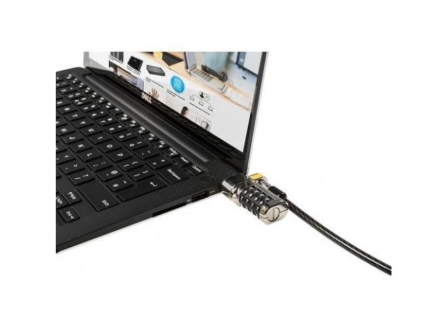 Dell 461-AAEU cable lock Black,  Chrome 1.8 m