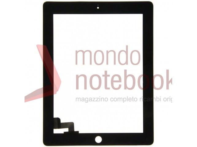 Vetro Touch Screen APPLE iPad 2 (NERO) Black touchscreen Vetro Touch Screen APPLE iPad 2 (NERO) Black touchscreen