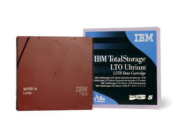 IBM Media Tape LTO5 1.5/ 3.0 TB **New Retail** IBM Media Tape LTO5 1.5/ 3.0 TB **New Retail**