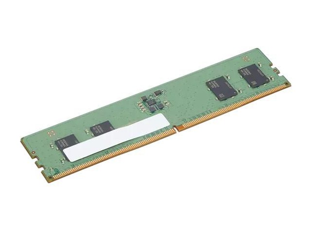 Lenovo 8 GB - DIMM 288-pin - 4800 MHz / PC5-38400 Lenovo 8 GB - DIMM 288-pin - 4800 MHz / PC5-38400