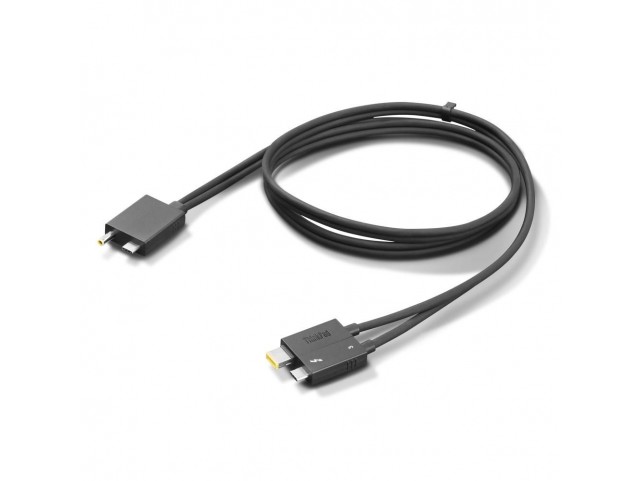 Lenovo Thunderbolt cable 0.7 m 40 Gbit/s Black **New Retail** Lenovo Thunderbolt cable 0.7 m 40 Gbit/s Black **New Retail**