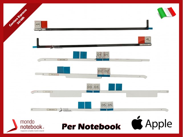 Nastro Adesivo Biadesivo per Fissaggio Schermo Display LCD APPLE iMac 21,5'' A1418 2012-18 Nastro Adesivo Biadesivo per Fissaggio Schermo Display LCD APPLE iMac 21,5'' A1418 2012-18