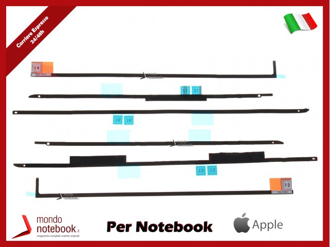 Nastro Adesivo Biadesivo per Fissaggio Schermo Display LCD APPLE iMac 27'' A1419 Nastro Adesivo Biadesivo per Fissaggio Schermo Display LCD APPLE iMac 27'' A1419