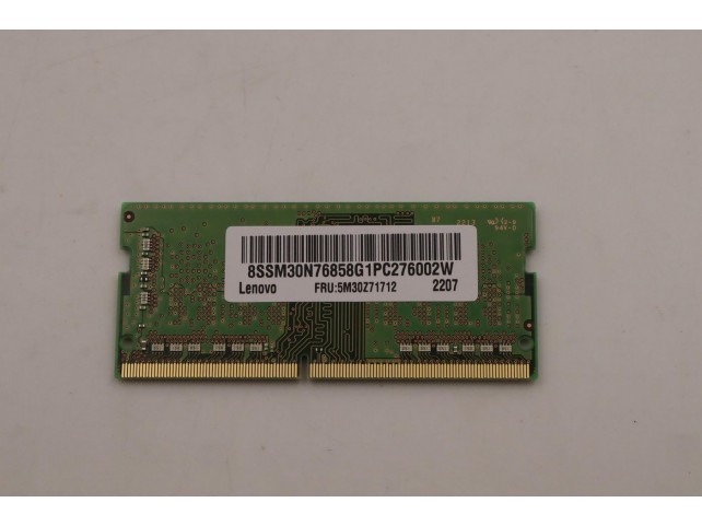 Lenovo MEMORY SODIMM,8GB, DDR4,3200,Samsung Lenovo MEMORY SODIMM,8GB, DDR4,3200,Samsung
