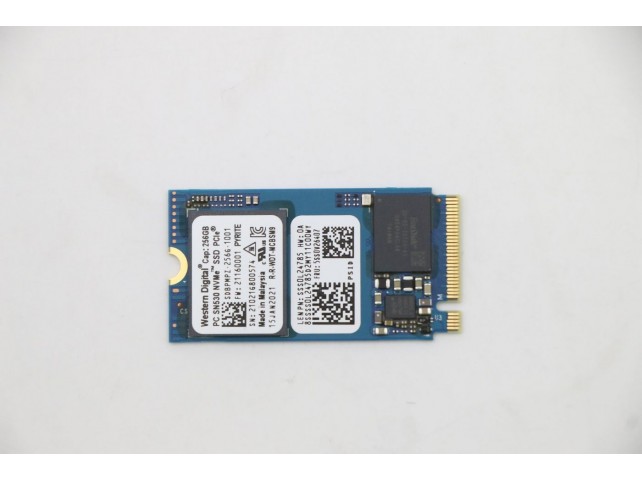 Lenovo SSD M.2 PCIe NVMe FRU M.2-2242 256GB Gen3x4 RoHS WD Lenovo SSD M.2 PCIe NVMe FRU M.2-2242 256GB Gen3x4 RoHS WD