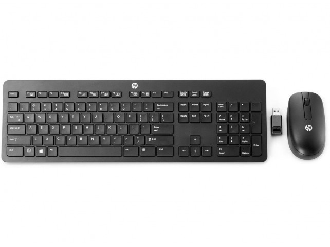 HP Wireless Keyboard (Danish)  With Dngl+Mouse Windows 8
