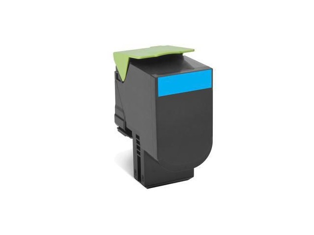 Lexmark Toner Cyan Pages: 3.000 Lexmark Toner Cyan Pages: 3.000