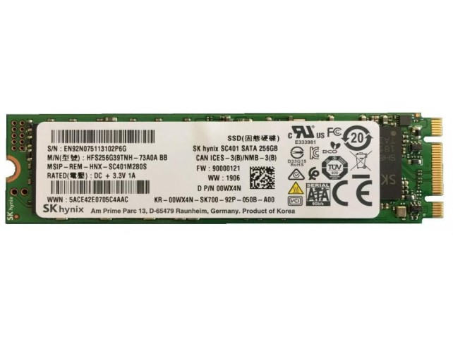 Dell SSD, 256GB, SATA3, M.2, 22mm/80mm/3.65mm, Samsung Dell SSD, 256GB, SATA3, M.2, 22mm/80mm/3.65mm, Samsung