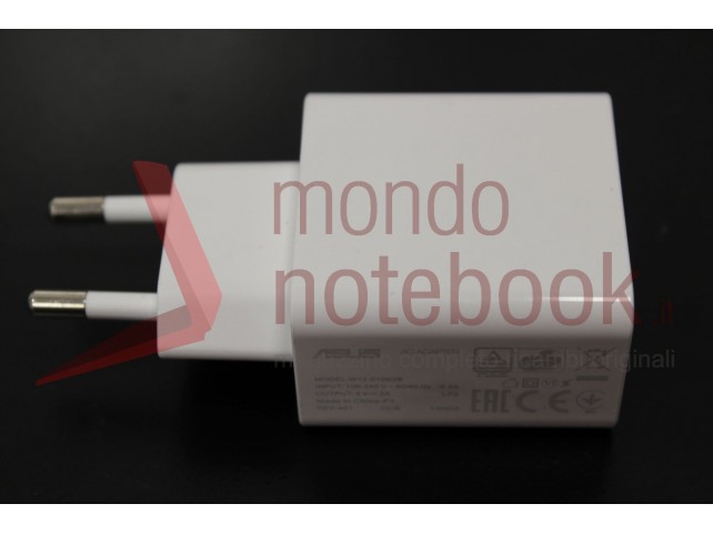 Alimentatore USB Originale ASUS (5V 10W 2A) 2P EU (BIANCO) Alimentatore USB Originale ASUS (5V 10W 2A) 2P EU (BIANCO)