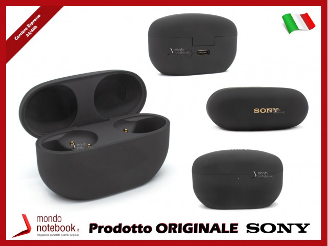 Case Custodia di ricarica Sony WF-1000XM5 YY2963 Nero Case Custodia di ricarica Sony WF-1000XM5 YY2963 Nero