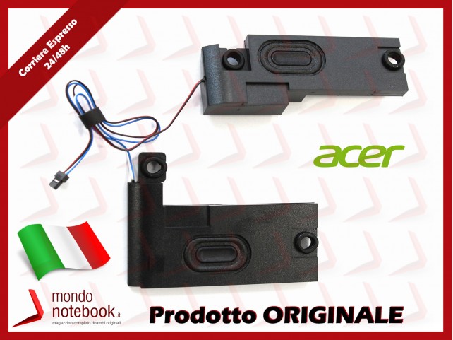 Altoparlanti Speaker SET ACER EXTENSA 2510 Aspire E5-511 E5-531 V3-532 (COPPIA) Altoparlanti Speaker SET ACER EXTENSA 2510 Aspire E5-511 E5-531 V3-532 (COPPIA)