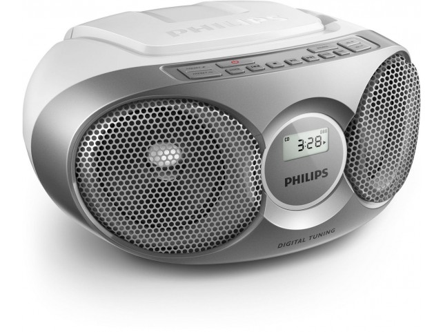 Philips Portable Stereo System 3 W  Silver