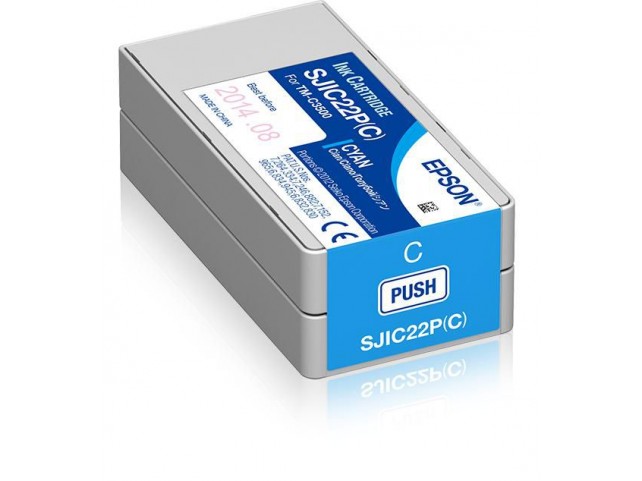 Epson Ink Cyan SJIC22P(C): Ink cartridge for Epson Ink Cyan SJIC22P(C): Ink cartridge for