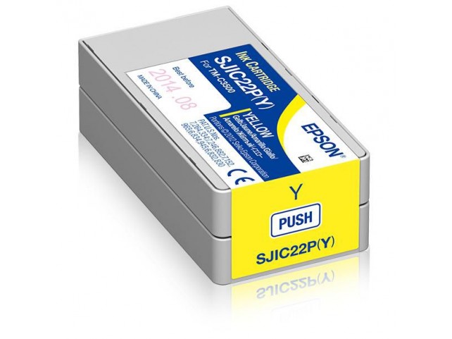Epson Ink Yellow SJIC22P(Y): Ink cartridge for Epson Ink Yellow SJIC22P(Y): Ink cartridge for