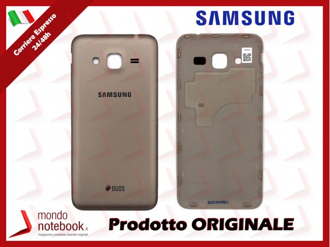Back Cover Posteriore Samsung Galaxy J3 SM-J320FN (Gold) Back Cover Posteriore Samsung Galaxy J3 SM-J320FN (Gold)