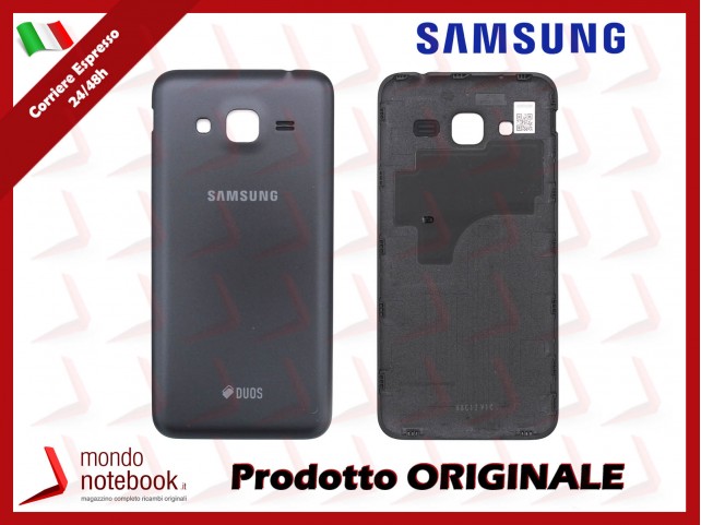 Back Cover Posteriore Samsung Galaxy J3 SM-J320FN (Nero) Back Cover Posteriore Samsung Galaxy J3 SM-J320FN (Nero)