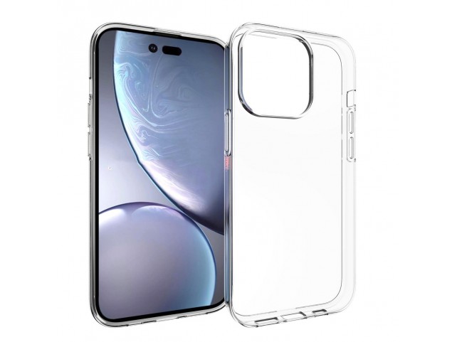 eSTUFF LONDON iPhone 14 Pro Soft case Clear ultra-slim eSTUFF LONDON iPhone 14 Pro Soft case Clear ultra-slim