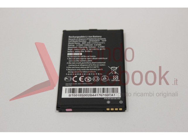 BATTERIA ACER BeTouch E310 E330 E320 E140 E210 M310 - 1300mAh BATTERIA ACER BeTouch E310 E330 E320 E140 E210 M310 - 1300mAh
