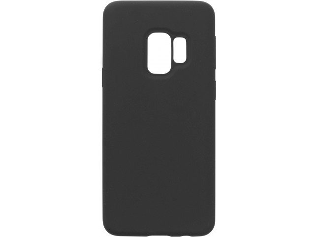 eSTUFF MADRID Samsung Galaxy S9 Silicone case Black silk eSTUFF MADRID Samsung Galaxy S9 Silicone case Black silk