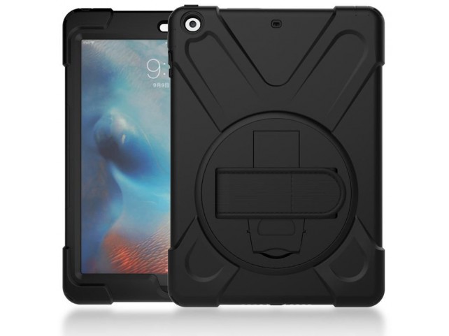 eSTUFF AUSTIN Defender Case iPad Air 9.7 with hand strap and eSTUFF AUSTIN Defender Case iPad Air 9.7 with hand strap and
