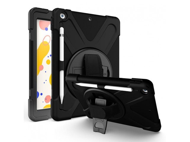 eSTUFF AUSTIN Defender Case iPad 10.2 with hand strap and eSTUFF AUSTIN Defender Case iPad 10.2 with hand strap and