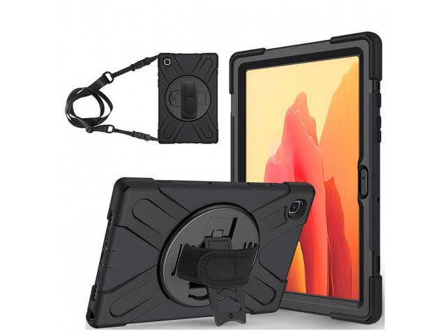 eSTUFF AUSTIN Defender Case Samsung Galaxy Tab A7 10.4 with hand eSTUFF AUSTIN Defender Case Samsung Galaxy Tab A7 10.4 with hand