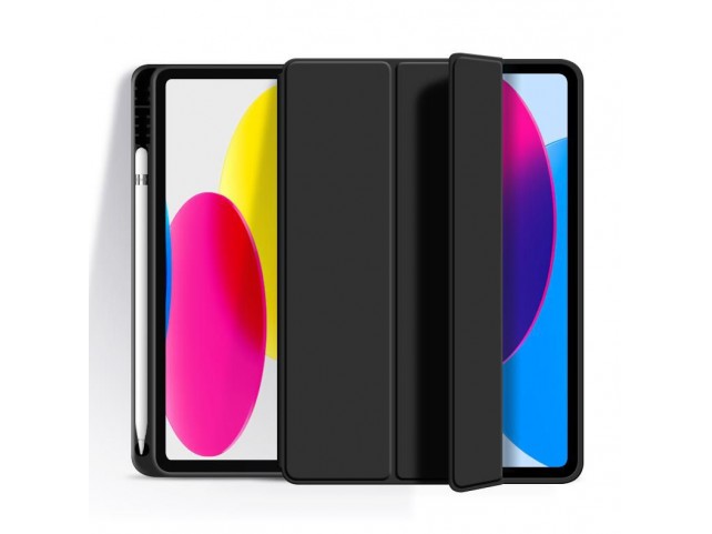 eSTUFF SEATTLE Pencil Case iPad 10.9 10th gen 2022. Black PU eSTUFF SEATTLE Pencil Case iPad 10.9 10th gen 2022. Black PU