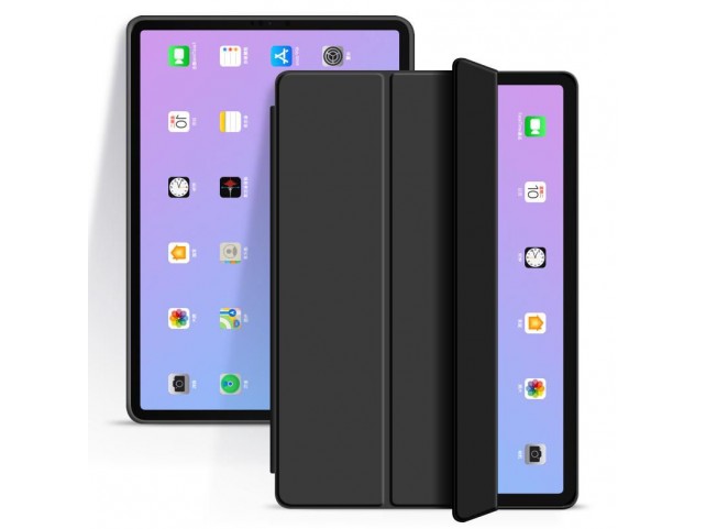 eSTUFF DENVER Folio Case iPad Pro 12.9 2022/2021. Black PU