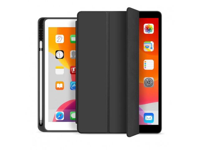 eSTUFF SEATTLE Pencil Case iPad Air 5/4 10.9. Black PU leather eSTUFF SEATTLE Pencil Case iPad Air 5/4 10.9. Black PU leather