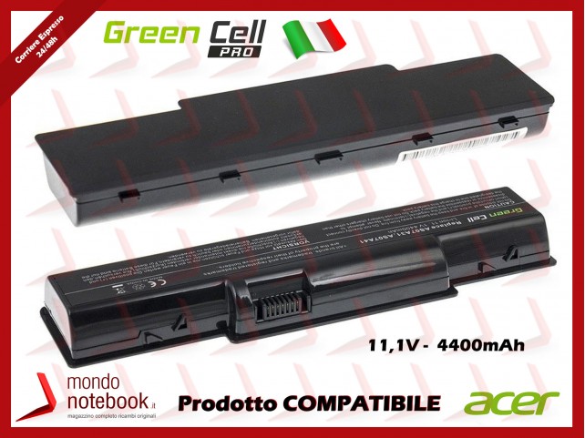 Batteria Compatibile Alta Qualità ACER Aspire 5738 5740 5536 5340 5535 - 4400 mAh Batteria Compatibile Alta Qualità ACER Aspire 5738 5740 5536 5340 5535 - 4400 mAh