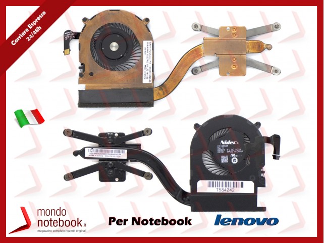Dissipatore e Ventola Heatsink Fan CPU Lenovo ThinkPad Yoga X1 Carbon Dissipatore e Ventola Heatsink Fan CPU Lenovo ThinkPad Yoga X1 Carbon