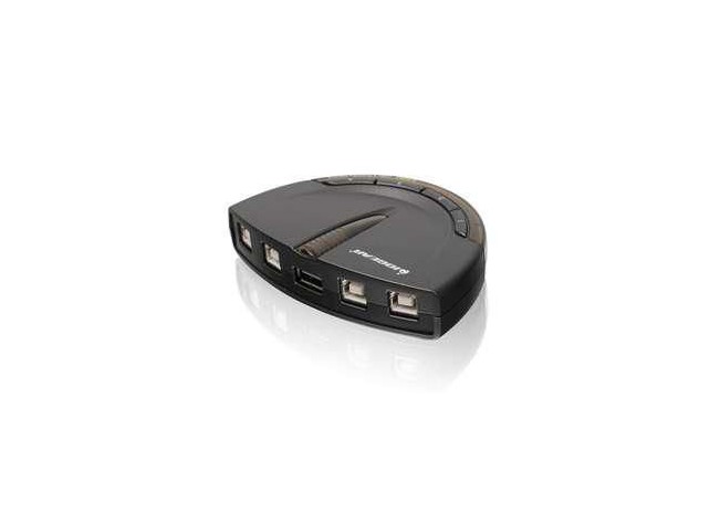 IOGEAR 4-Port PrinterShare USB  GUB431, Wired, 1.82 m, USB, 0