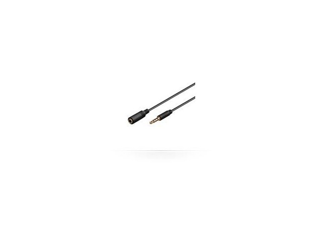 MicroConnect Headphone & Audio Cable, 1m 3.5mm Minijack extension Cable MicroConnect Headphone & Audio Cable, 1m 3.5mm Minijack extension Cable