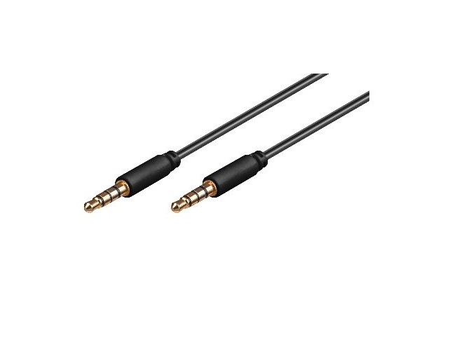 MicroConnect 3,5 mm Headphone & Audio Cable 3.5mm Minijack extension Cable MicroConnect 3,5 mm Headphone & Audio Cable 3.5mm Minijack extension Cable