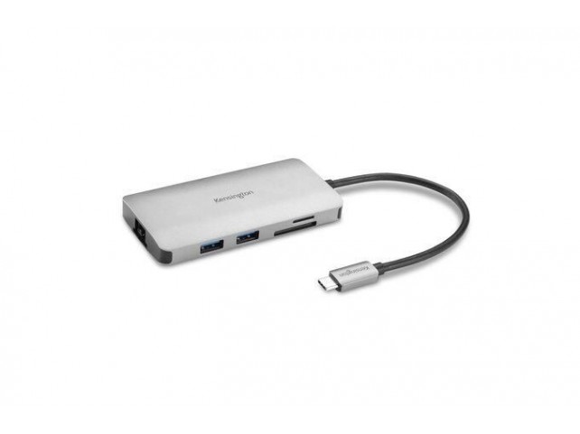 Kensington UH1400p USB-C Mobile Hub UH1400P USB-C 8-in-1 Kensington UH1400p USB-C Mobile Hub UH1400P USB-C 8-in-1