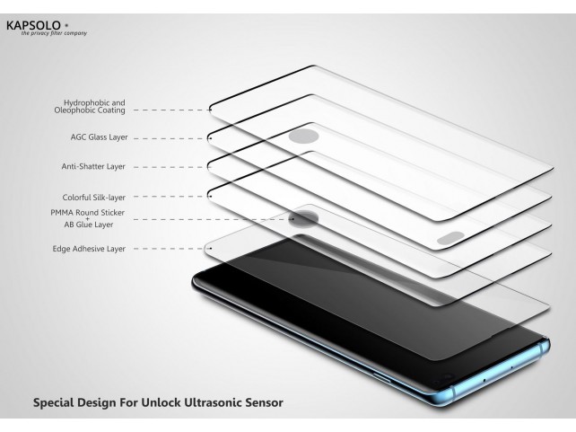 Kapsolo Tempered Glass Samsung Galaxy Note20 Ultra 5G Sreen Kapsolo Tempered Glass Samsung Galaxy Note20 Ultra 5G Sreen