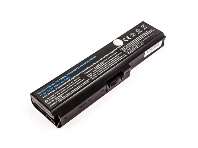 CoreParts Laptop Battery for Toshiba 48Wh 6 Cell Li-ion 10.8V 4.4Ah CoreParts Laptop Battery for Toshiba 48Wh 6 Cell Li-ion 10.8V 4.4Ah