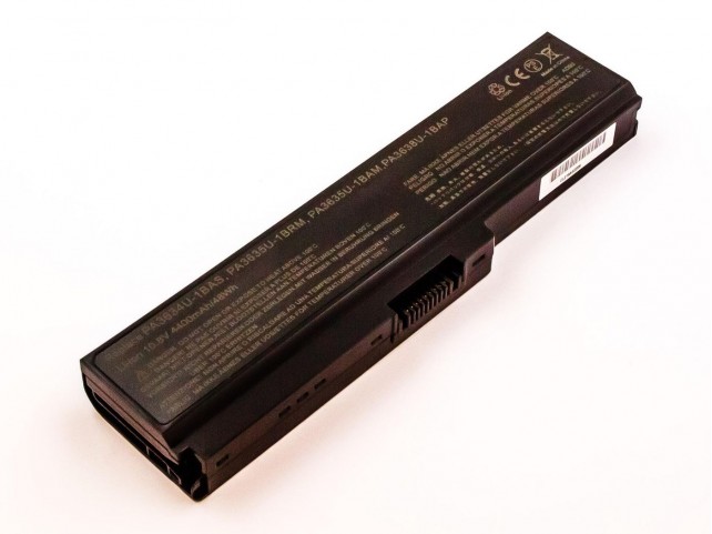 CoreParts Laptop Battery for Toshiba 48Wh 6 Cell Li-ion 10.8V 4.4Ah CoreParts Laptop Battery for Toshiba 48Wh 6 Cell Li-ion 10.8V 4.4Ah