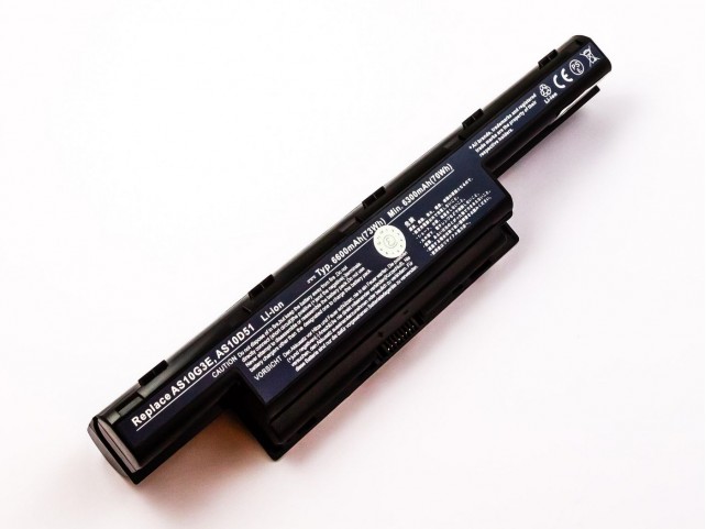 CoreParts Laptop Battery for Acer 71Wh 9 Cell Li-ion 10.8V 6.6Ah CoreParts Laptop Battery for Acer 71Wh 9 Cell Li-ion 10.8V 6.6Ah