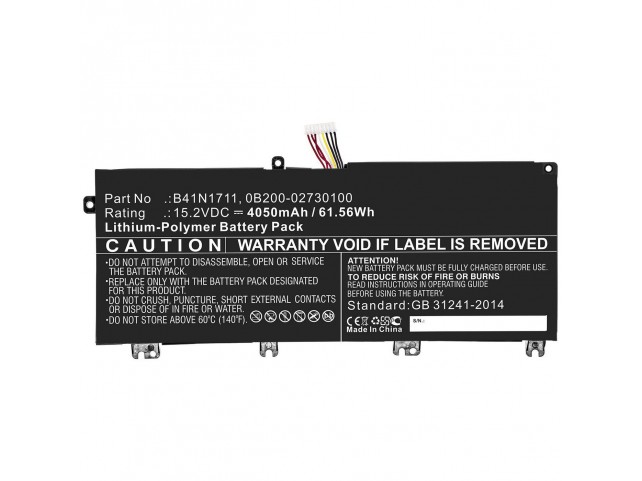 CoreParts Laptop Battery for Asus  61.56Wh Li-Pol 15.2V 4050mAh
