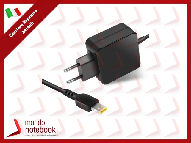 Alimentatore Compatibile per Lenovo 36W 12V 3A - USB Square Alimentatore Compatibile per Lenovo 36W 12V 3A - USB Square