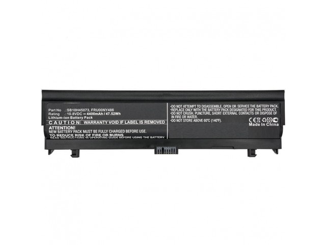 CoreParts Laptop Battery for Lenovo 48Wh Li-ion 10-8V 4400mAh CoreParts Laptop Battery for Lenovo 48Wh Li-ion 10-8V 4400mAh